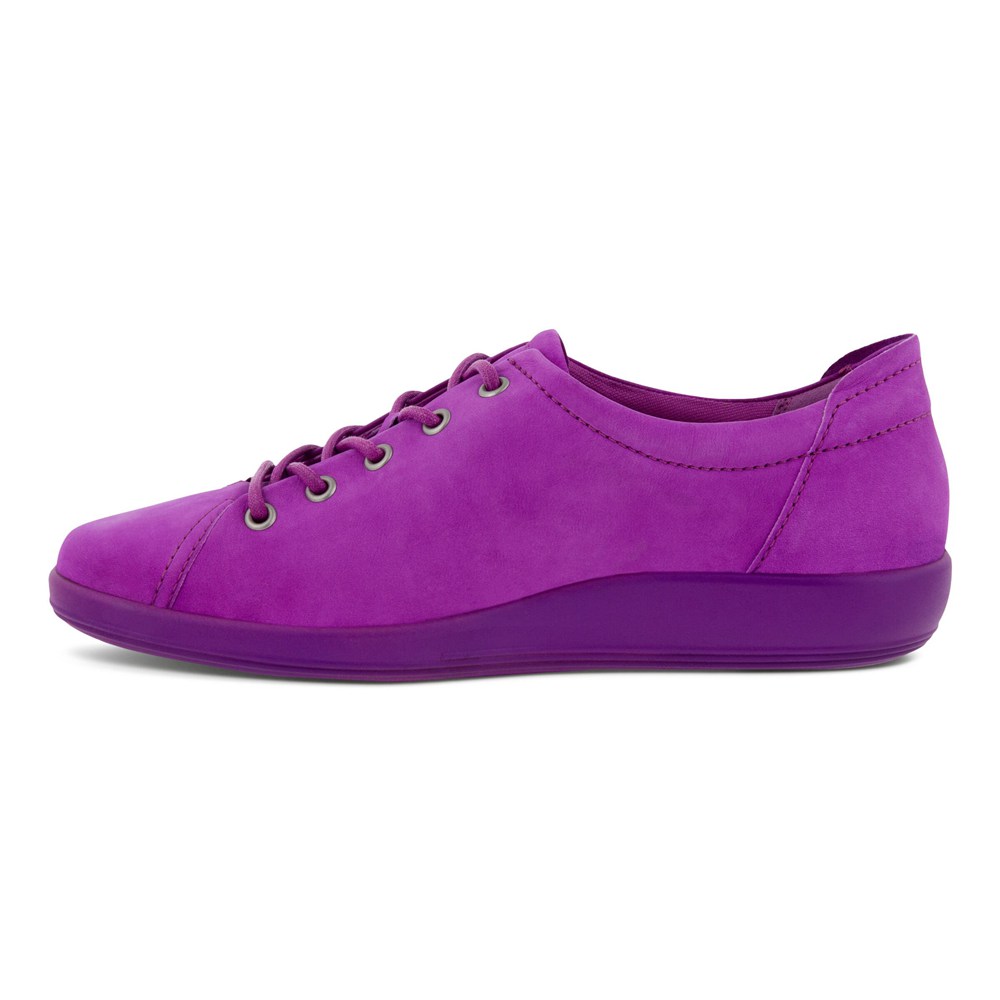 Tenis Mujer - ECCO Soft 2.0 Tie - Morados - DMO827403